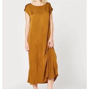 LACAUSA Orchard Dress in Jacquard Fabric